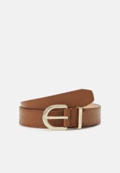 Calvin Klein Must Belt Embossed - Riem - Cognac