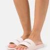 Calvin Klein Jeans Slide Monogram- Badslippers - Peach Blush