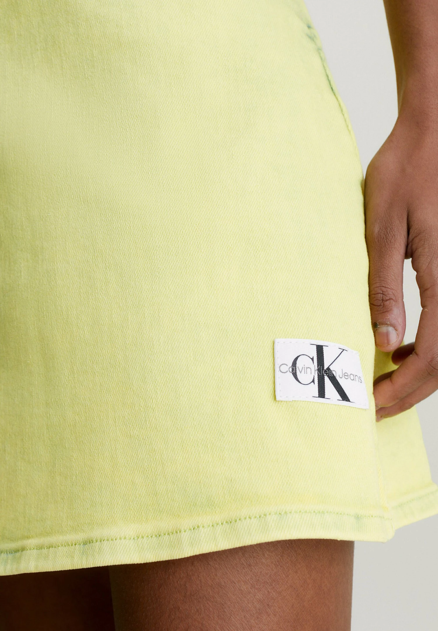 Calvin Klein Jeans Fitted - Spijkerjurk - Denim Medium - Afbeelding 4