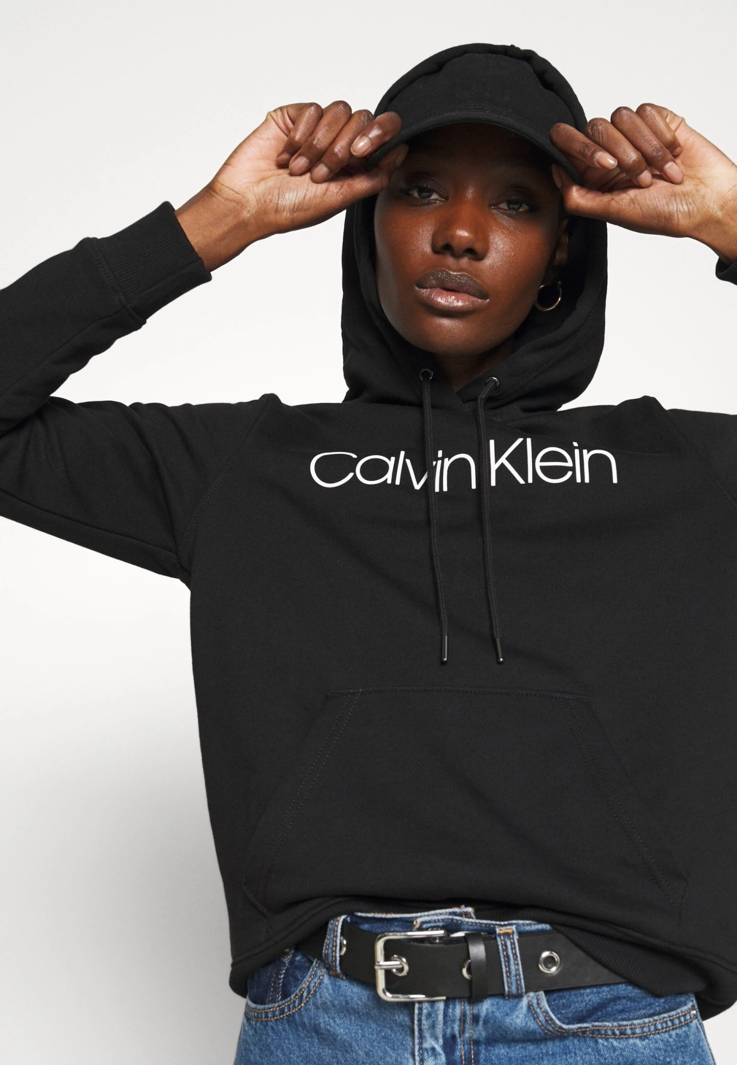 Calvin Klein Core Logo Hoodie - Hoodie - Black - Afbeelding 4