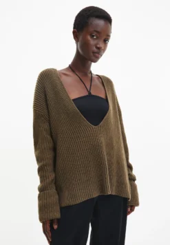 Calvin Klein Blend- Trui - Willow Green