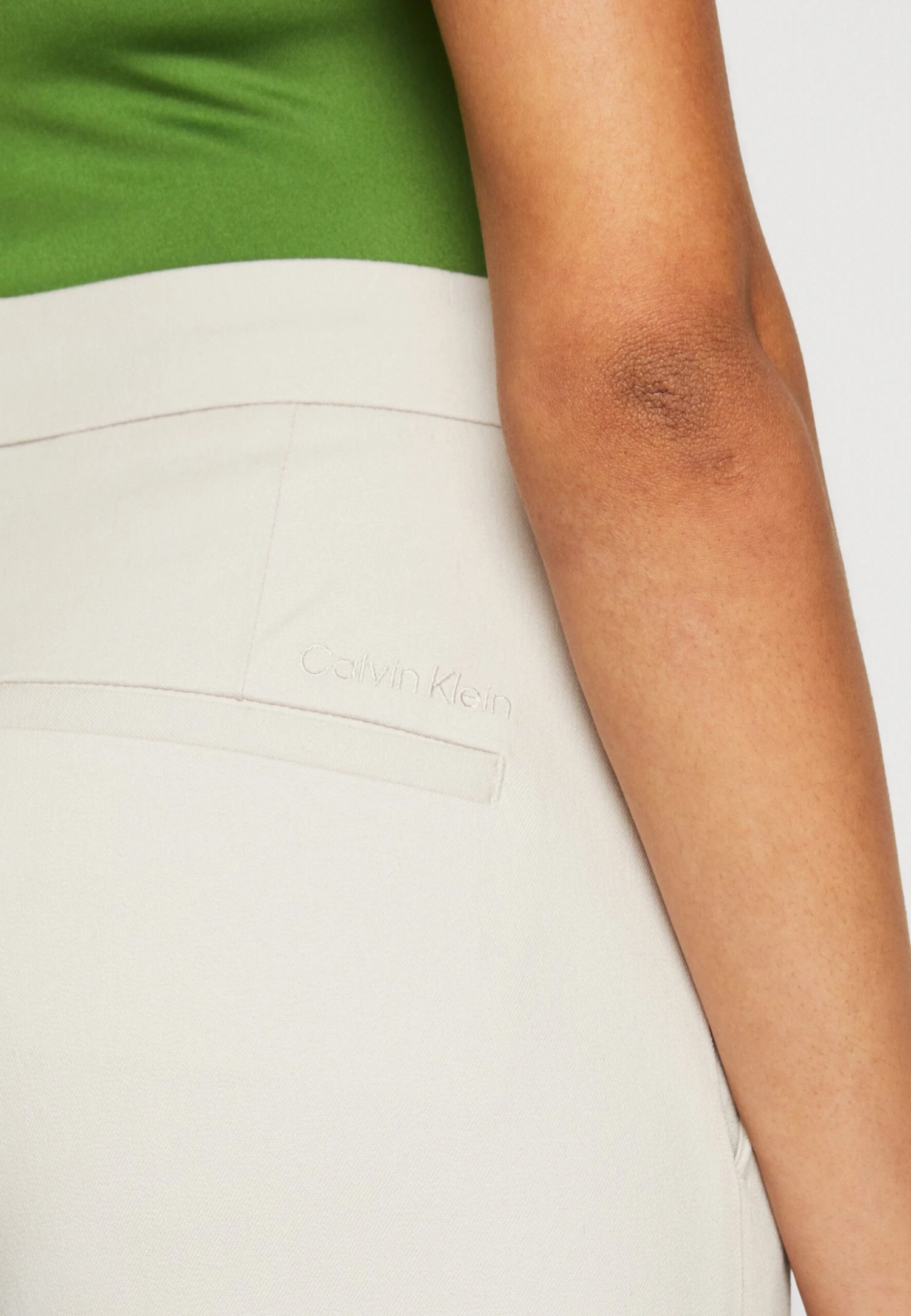 Calvin Klein Slim Ankle - Broek - Silver Gray - Afbeelding 6