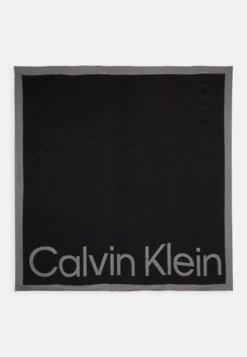 Calvin Klein Logo Scarf - Halsdoek - Black