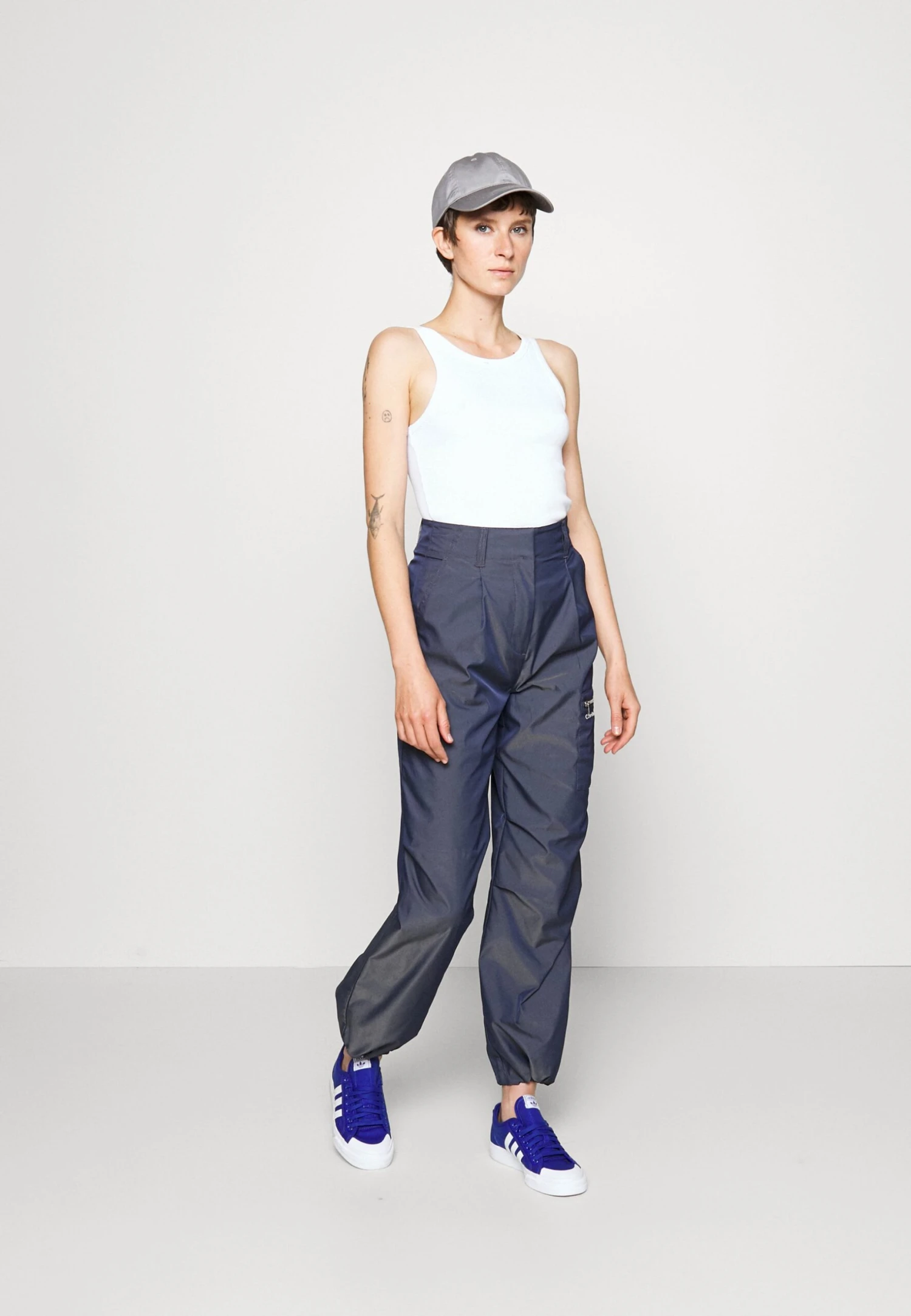 Calvin Klein Jeans Two Tone Parachute Pant - Broek - Blue Grey - Afbeelding 2