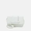 Calvin Klein Bar Hardware Crossbody - Crackle - Schoudertas - Bright White