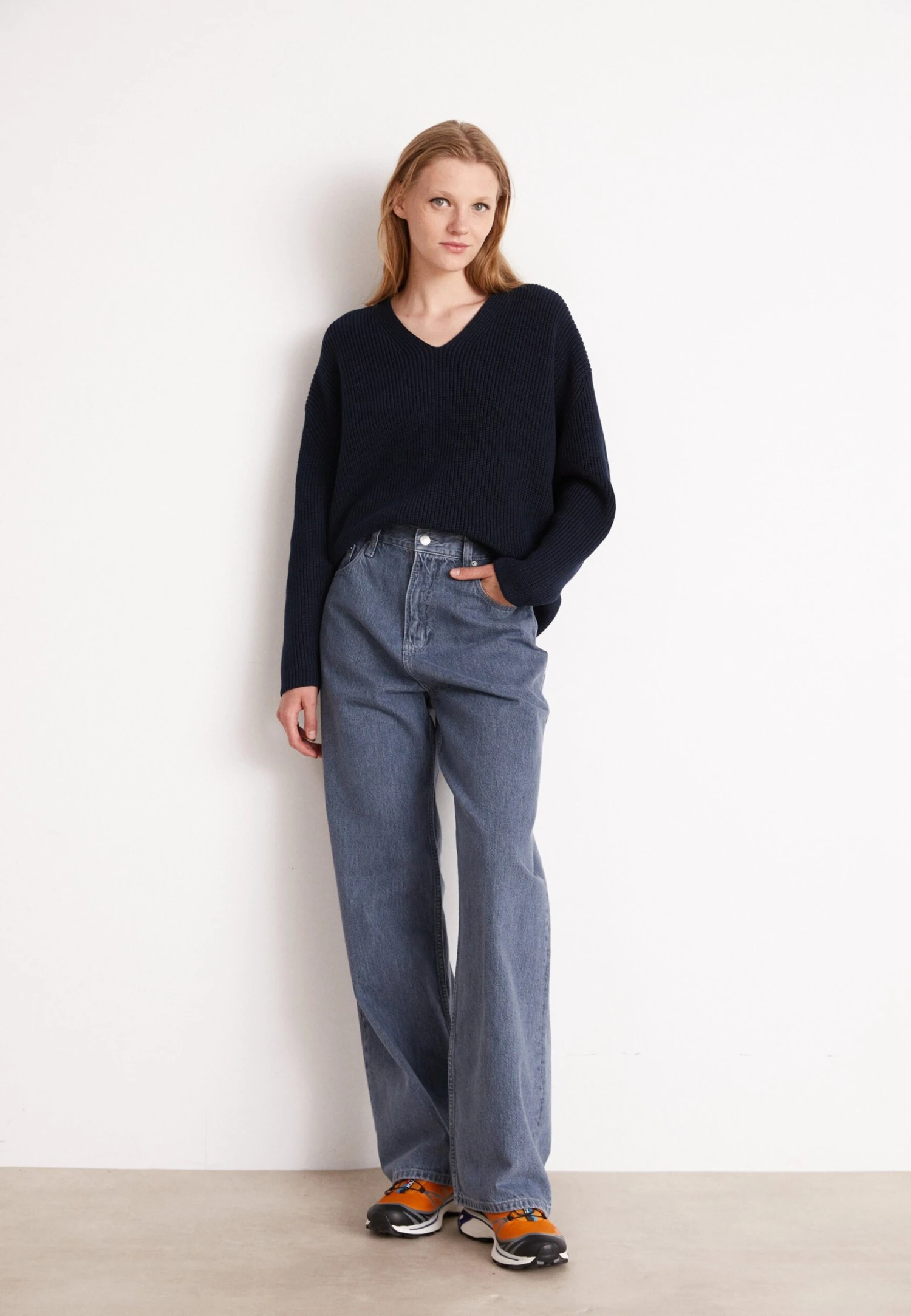 Calvin Klein Jeans High Rise - Relaxed Fit Jeans - Denim Grey - Afbeelding 2