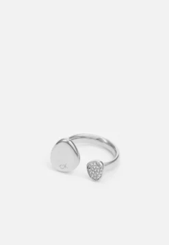 Calvin Klein Polished Ring - Ring - Silver-Coloured
