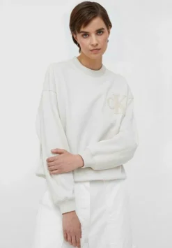 Calvin Klein Jeans Sweater - Eggshell