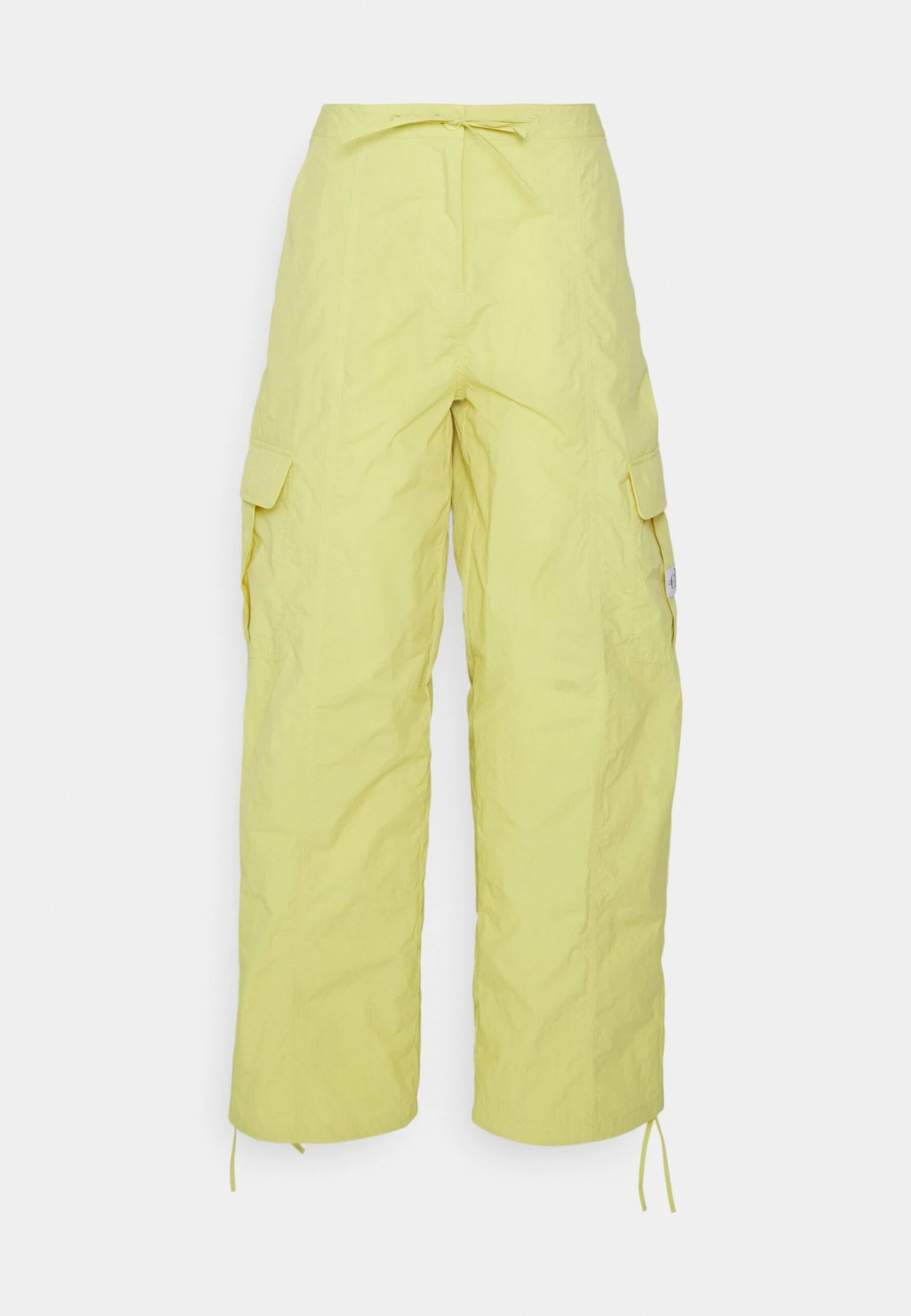 Calvin Klein Jeans Soft TouchWide Pant - Broek - Yellow Sand - Afbeelding 6