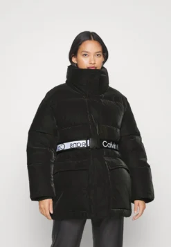 Calvin Klein Jeans Soft Touch- Winterjas - Black