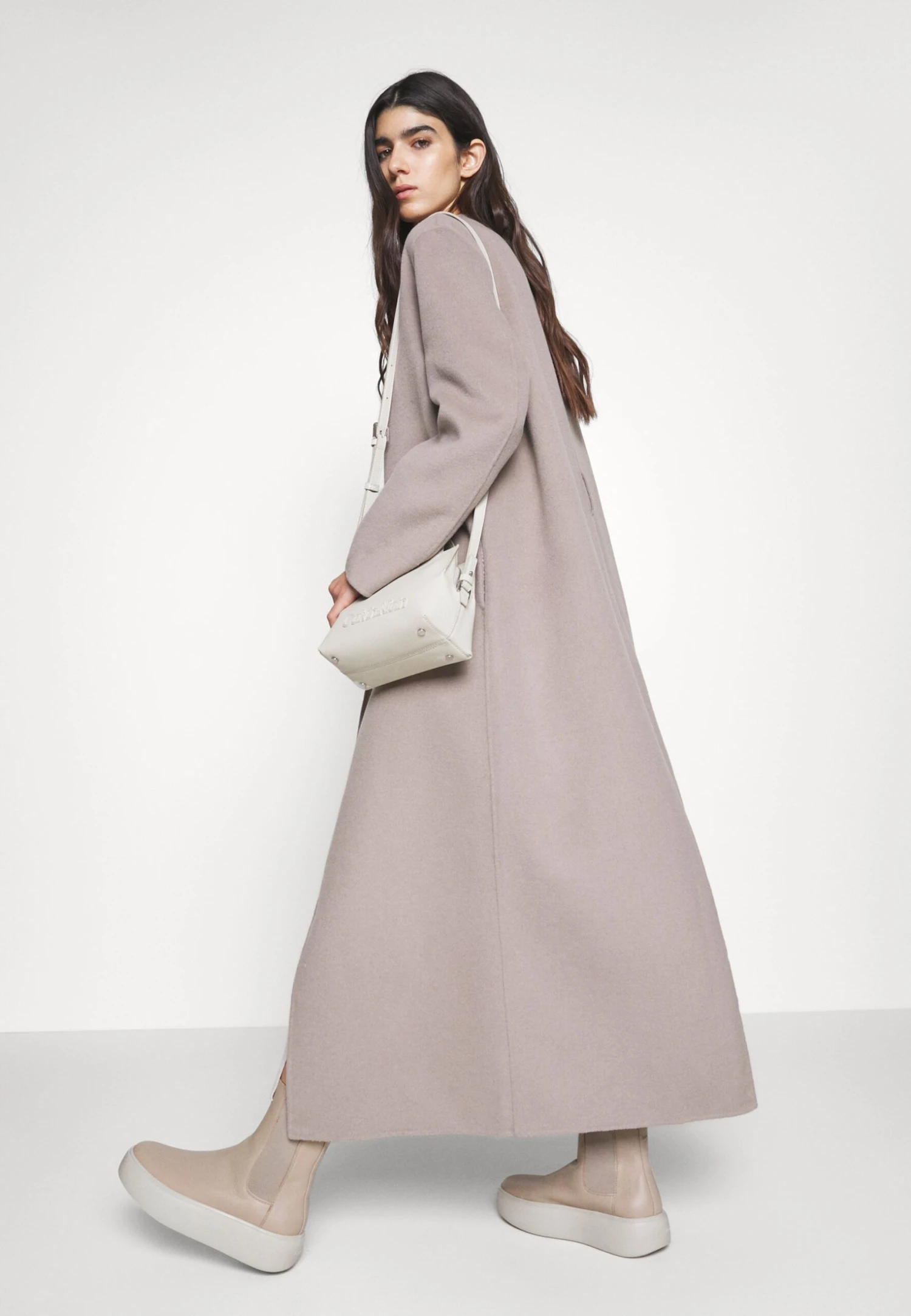 Calvin Klein Maxi Coat - Mantel - Cinder - Afbeelding 4