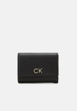 Calvin Klein Lock Trifold- Portemonnee -Black