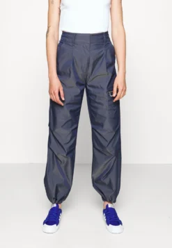 Calvin Klein Jeans Two Tone Parachute Pant - Broek - Blue Grey
