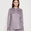 Calvin Klein Pocket Shirt - Overhemdblouse - Purple Calla