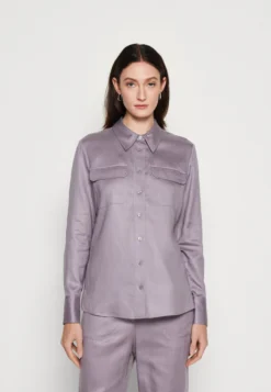Calvin Klein Pocket Shirt - Overhemdblouse - Purple Calla