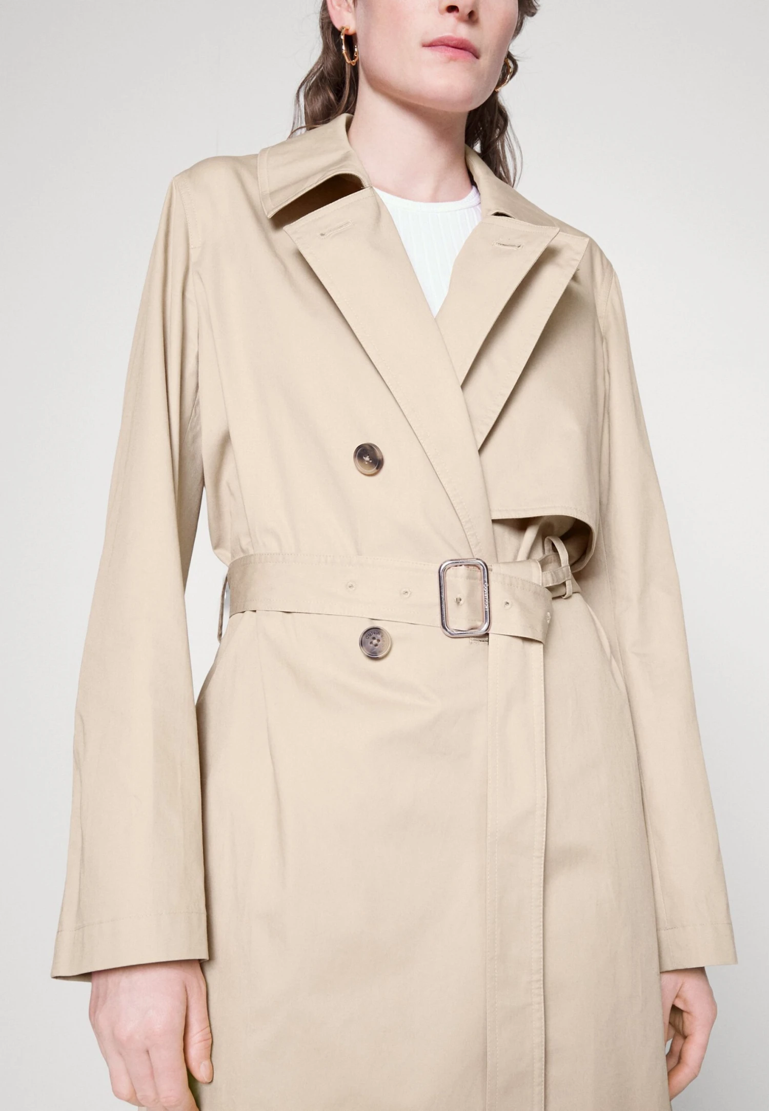 Calvin Klein Trench Coat - Trenchcoat - Pastel Sand - Afbeelding 5