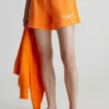 Calvin Klein Jeans Insert Interlock - Shorts - Vibrant Orange