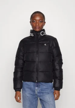 Calvin Klein Jeans Fitted Padded Jacket - Winterjas - Ck Black