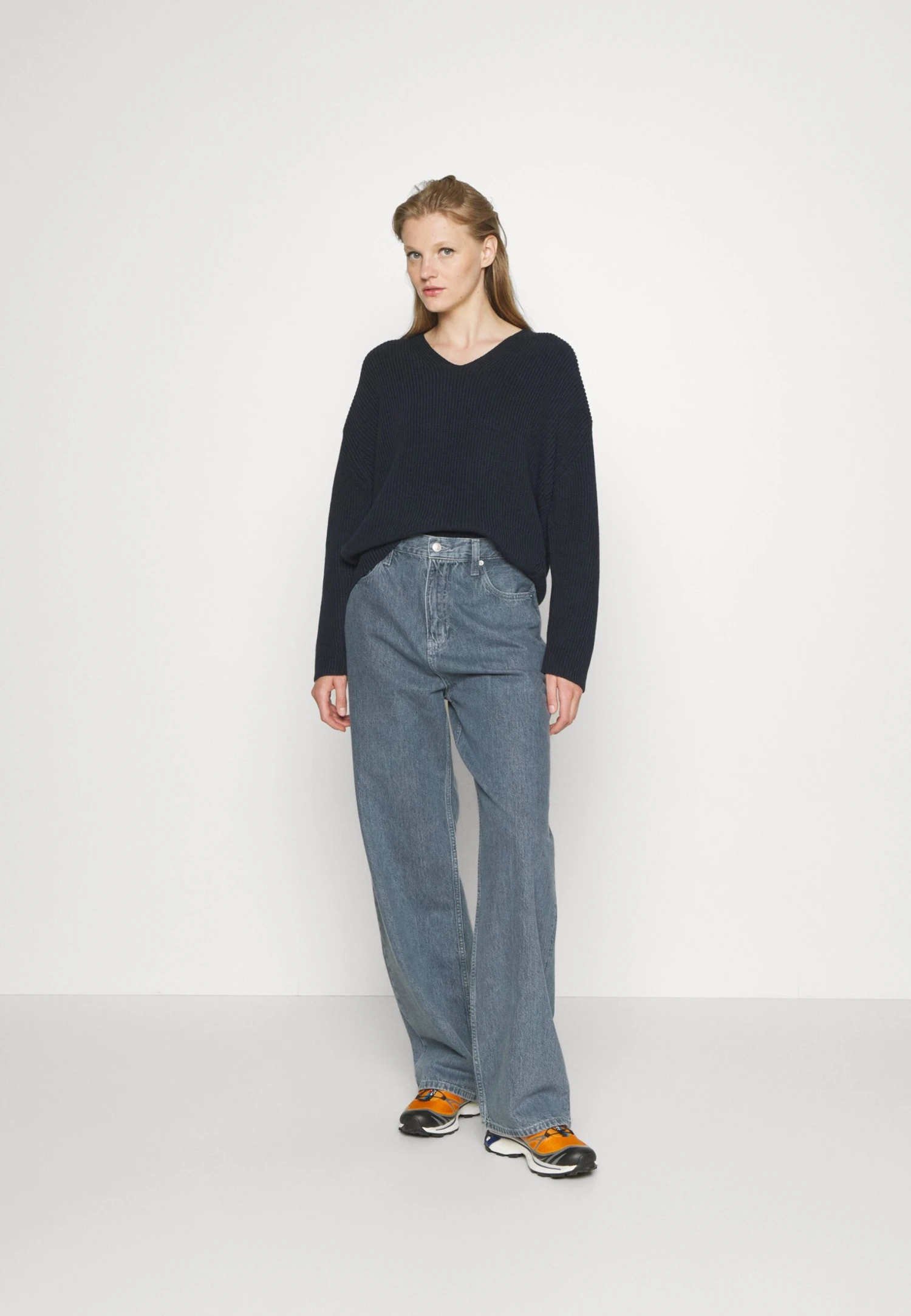 Calvin Klein Jeans High Rise - Relaxed Fit Jeans - Denim Grey - Afbeelding 3