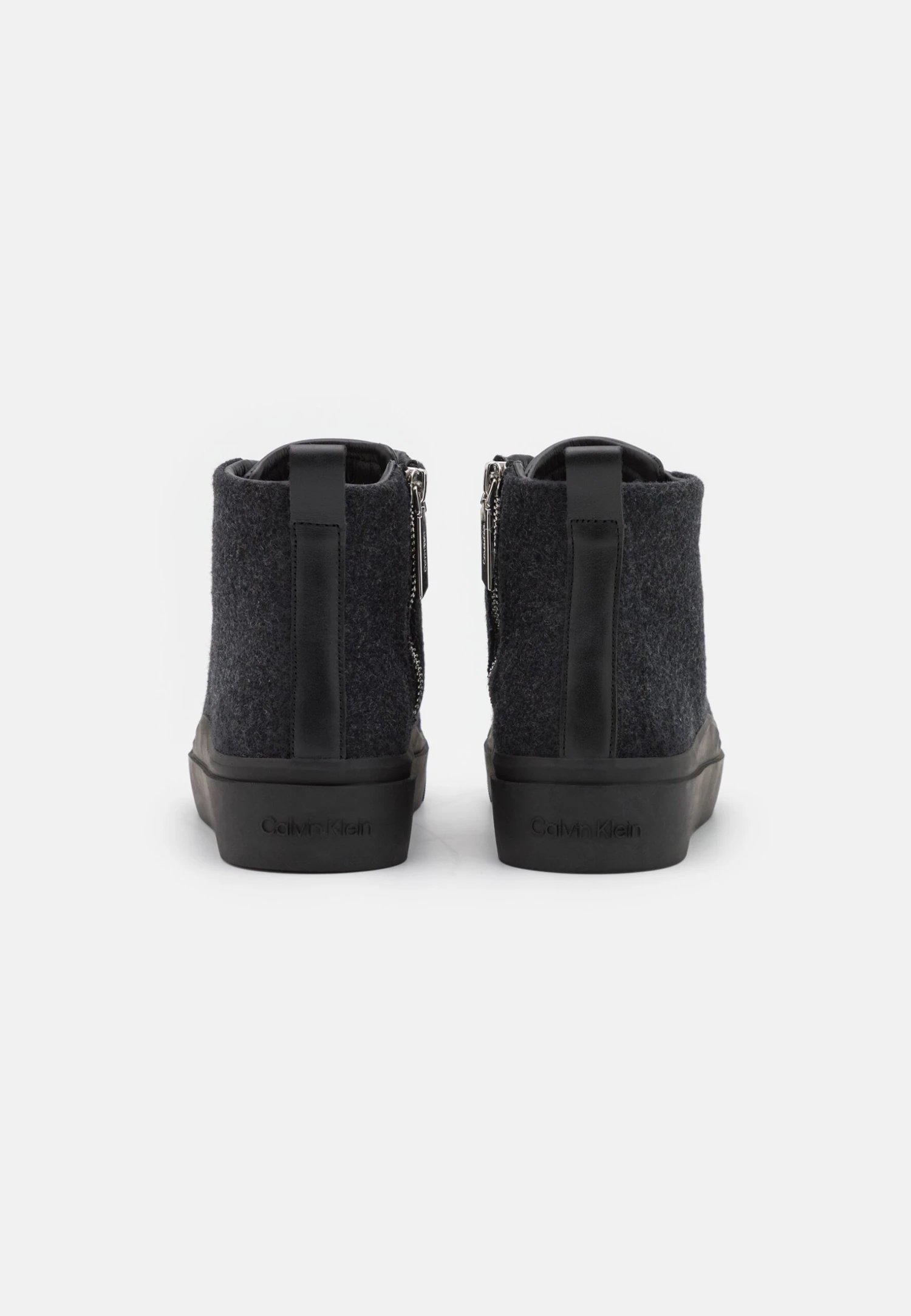 Calvin Klein Cupsole Wave - Sneakers Hoog - Dark Grey - Afbeelding 4