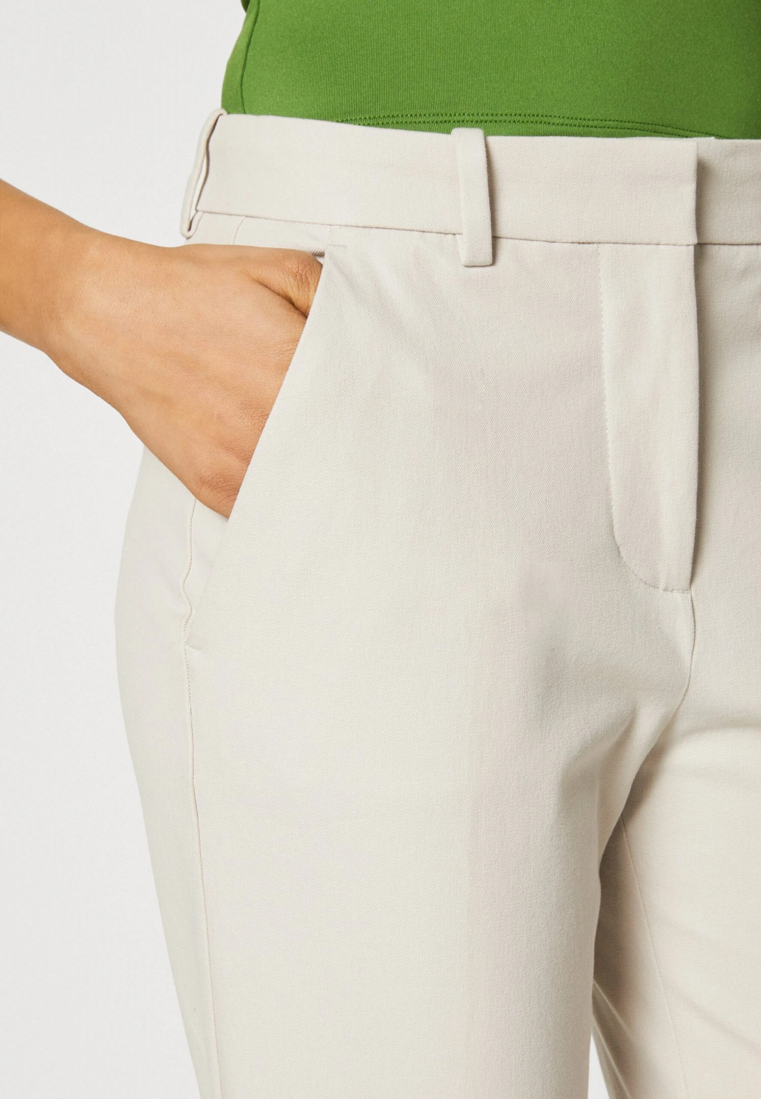 Calvin Klein Slim Ankle - Broek - Silver Gray - Afbeelding 4