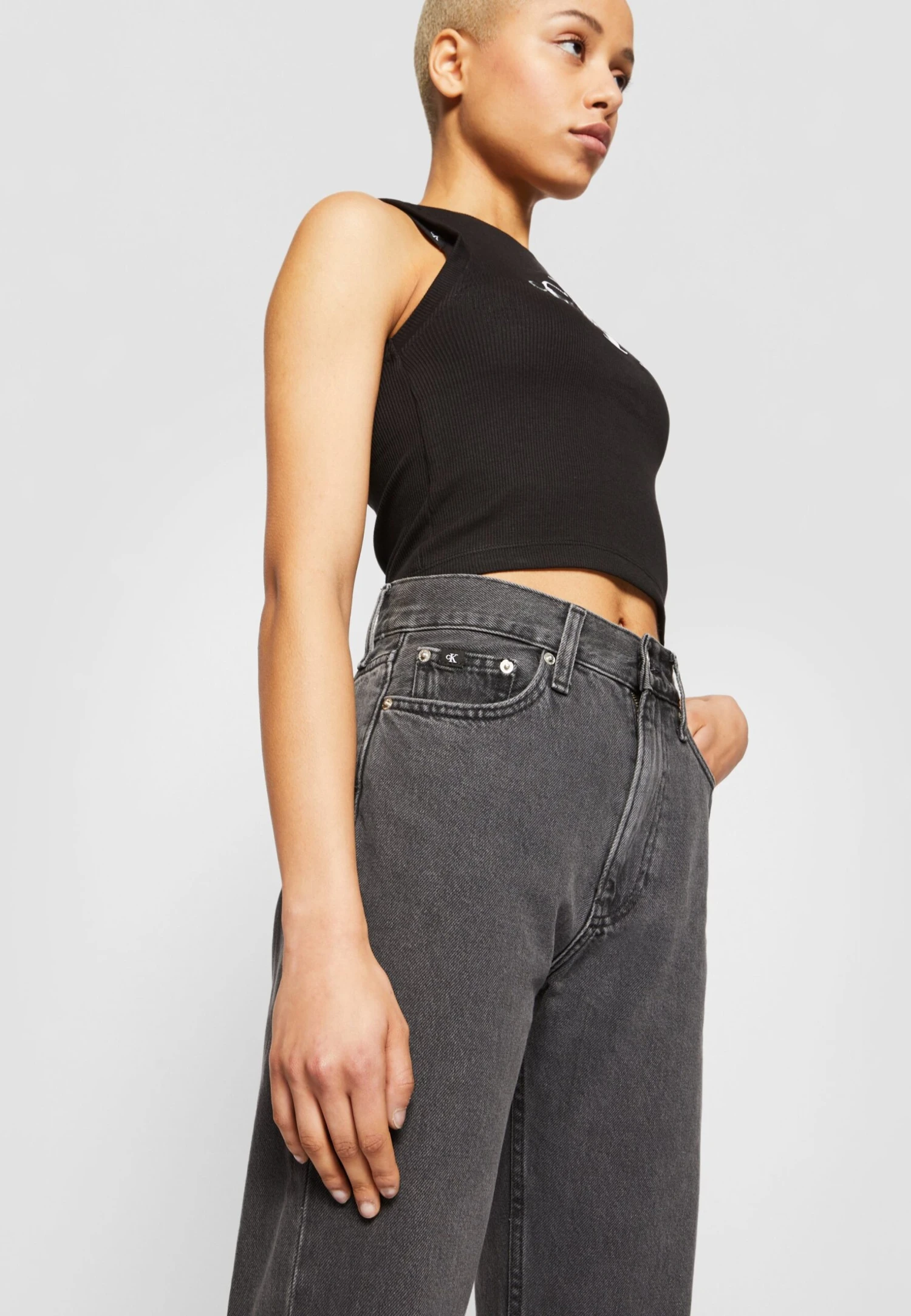 Calvin Klein Jeans Authentic Bootcut - Bootcut Jeans - Denim Black - Afbeelding 4