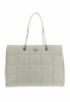Calvin Klein Re-Lock Quilt- Shopper - Stoney Beige