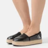Calvin Klein Jeans Flatform- Espadrilles - Black