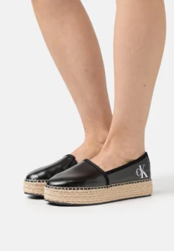 Calvin Klein Jeans Flatform- Espadrilles - Black