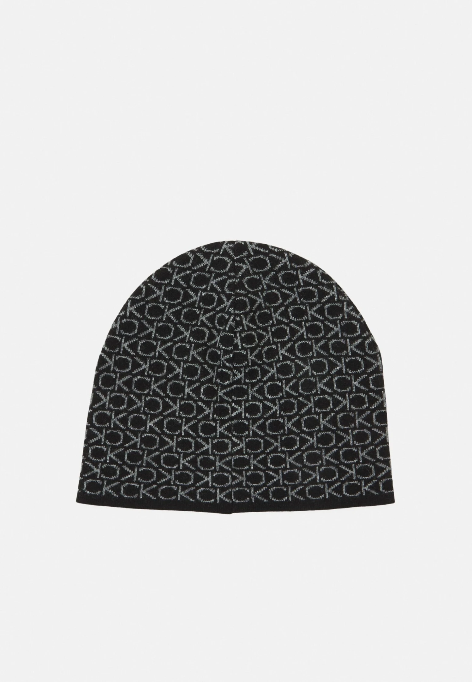 Calvin Klein Monogram No Fold Beanie Unisex - Muts - Black - Afbeelding 2