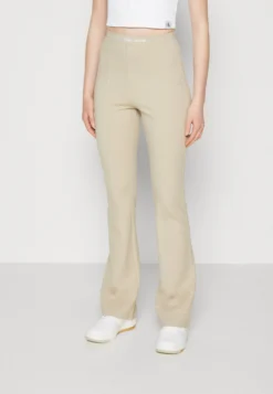 Calvin Klein Jeans Logo Elastic Milano - Legging - Plaza Taupe