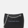 Calvin Klein Jeans Shoulder Bag - Handtas - Fashion Black