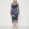 Calvin Klein Jeans Long Sleeve Dress - Jurk - Multi Coloured