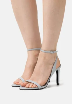 Calvin Klein Stilleto- Sandalen Met Hoge Hak - Pearl Blue