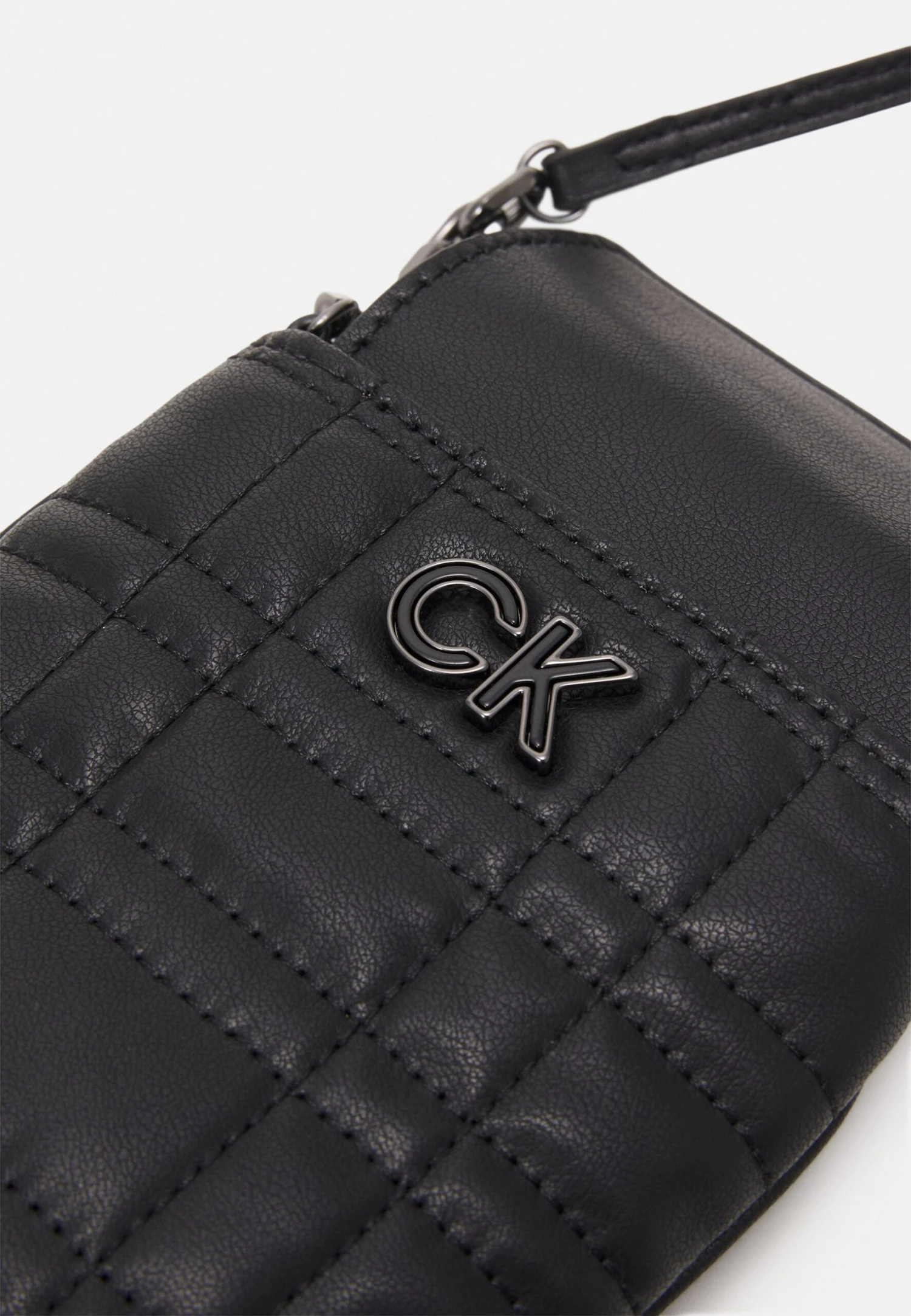 Calvin Klein Re-Lock Quilt Phone Pouch - Schoudertas - Black - Afbeelding 5