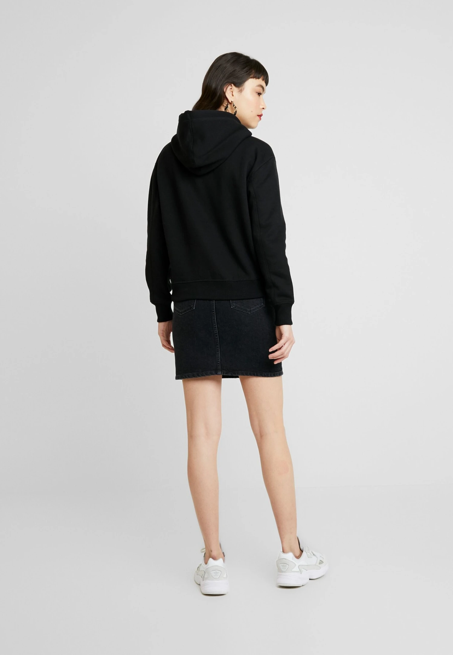 Calvin Klein Jeans Embroidery Hoodie - Hoodie - Black - Afbeelding 3