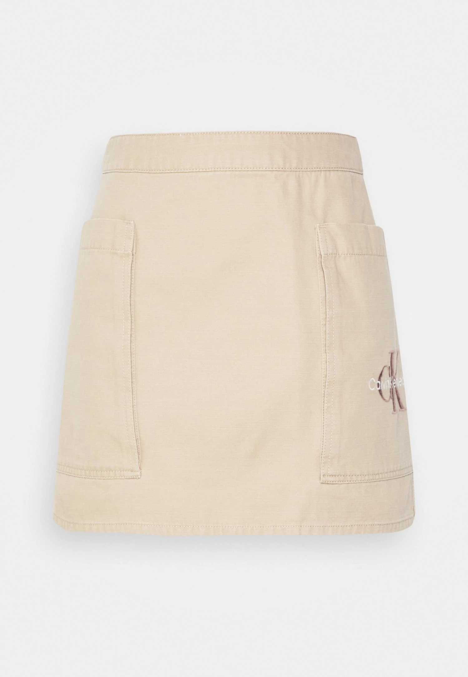 Calvin Klein Jeans Archival Monologo Utility Skirt - Minirok - Travertine - Afbeelding 5