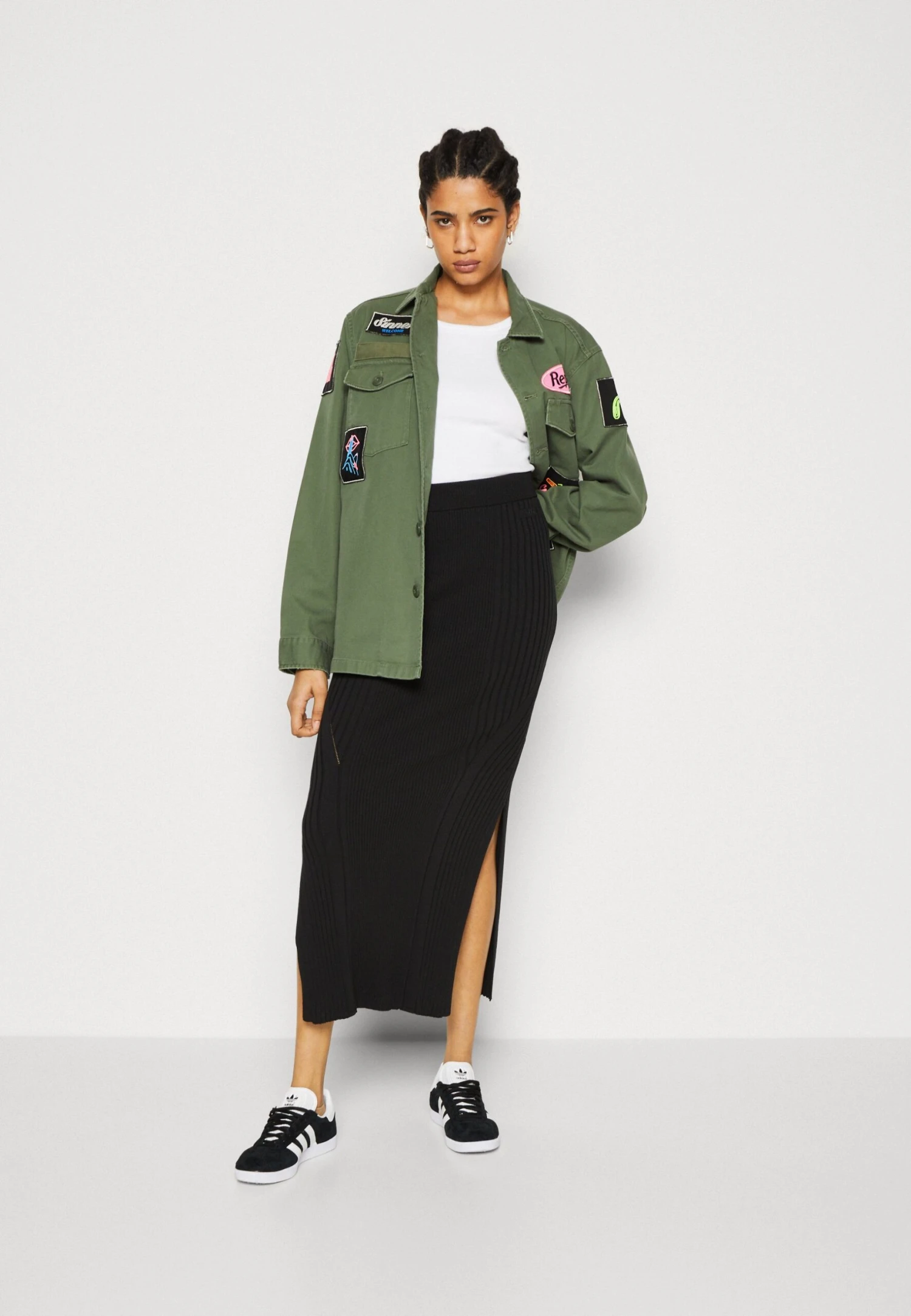 Calvin Klein Iconic Skirt - Kokerrok - Black - Afbeelding 2