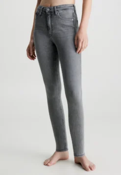 Calvin Klein Jeans High Rise - Jeans Skinny Fit - Denim Grey