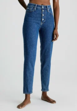 Calvin Klein Jeans Mom- Relaxed Fit Jeans - Denim Dark