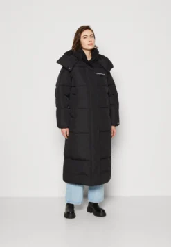 Calvin Klein Jeans Oversized Long Puffer - Winterjas - Black