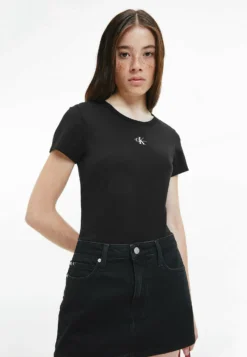 Calvin Klein Jeans Organic - T-Shirt Basic - Ck Black