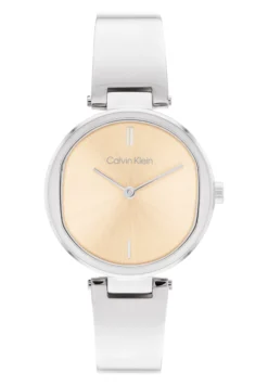 Calvin Klein Sculptural - Horloge - Silber/Roségold Silber