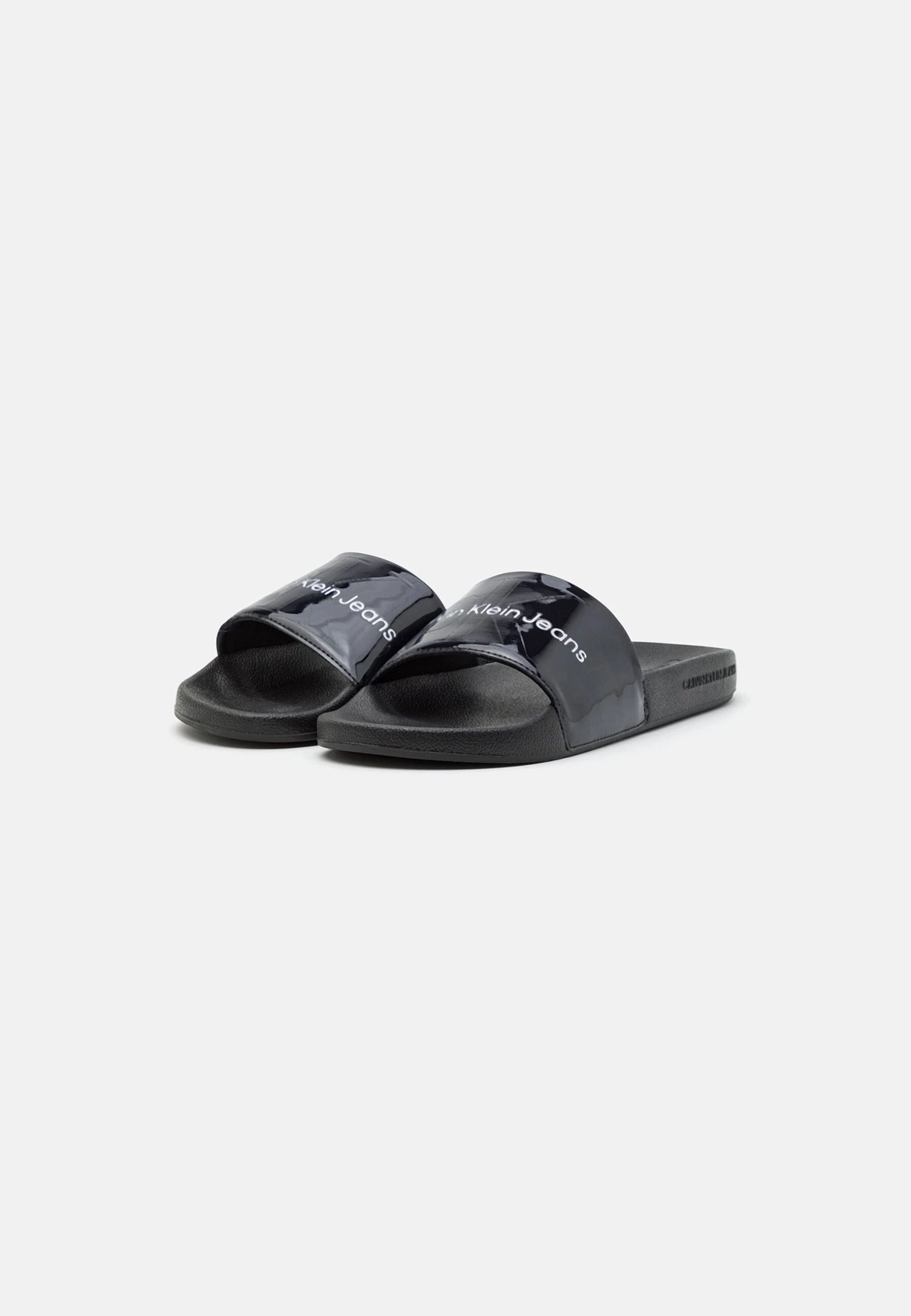 Calvin Klein Jeans Slide Monogram - Muiltjes - Metallic Blue - Afbeelding 3