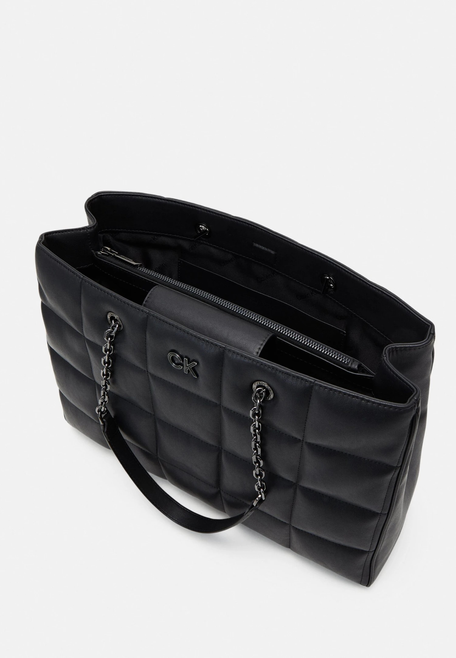 Calvin Klein Re-Lock Quilt- Shopper - Black - Afbeelding 3