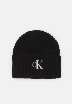 Calvin Klein Jeans Waffle Beanie - Muts - Black