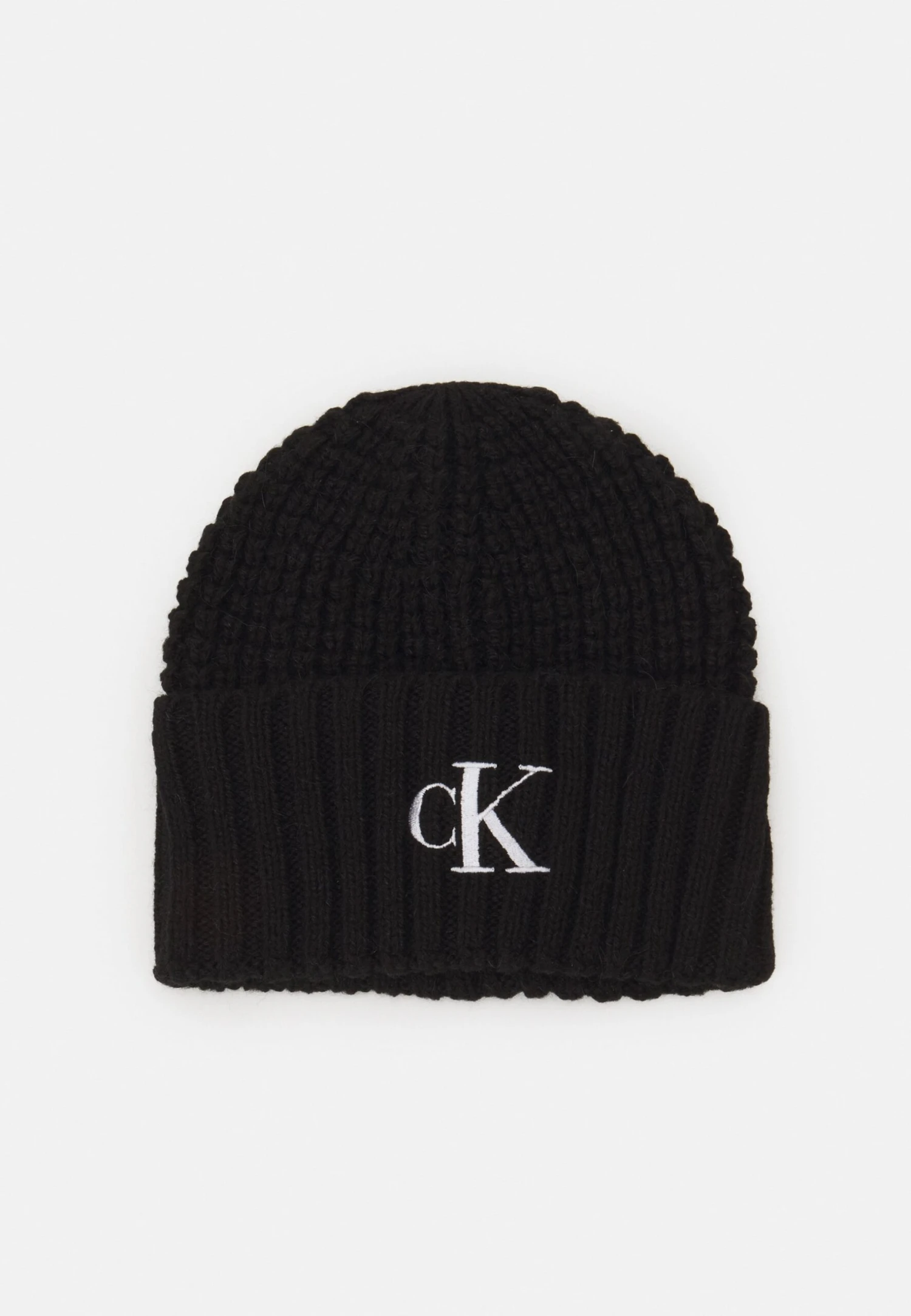 Calvin Klein Jeans Waffle Beanie - Muts - Black