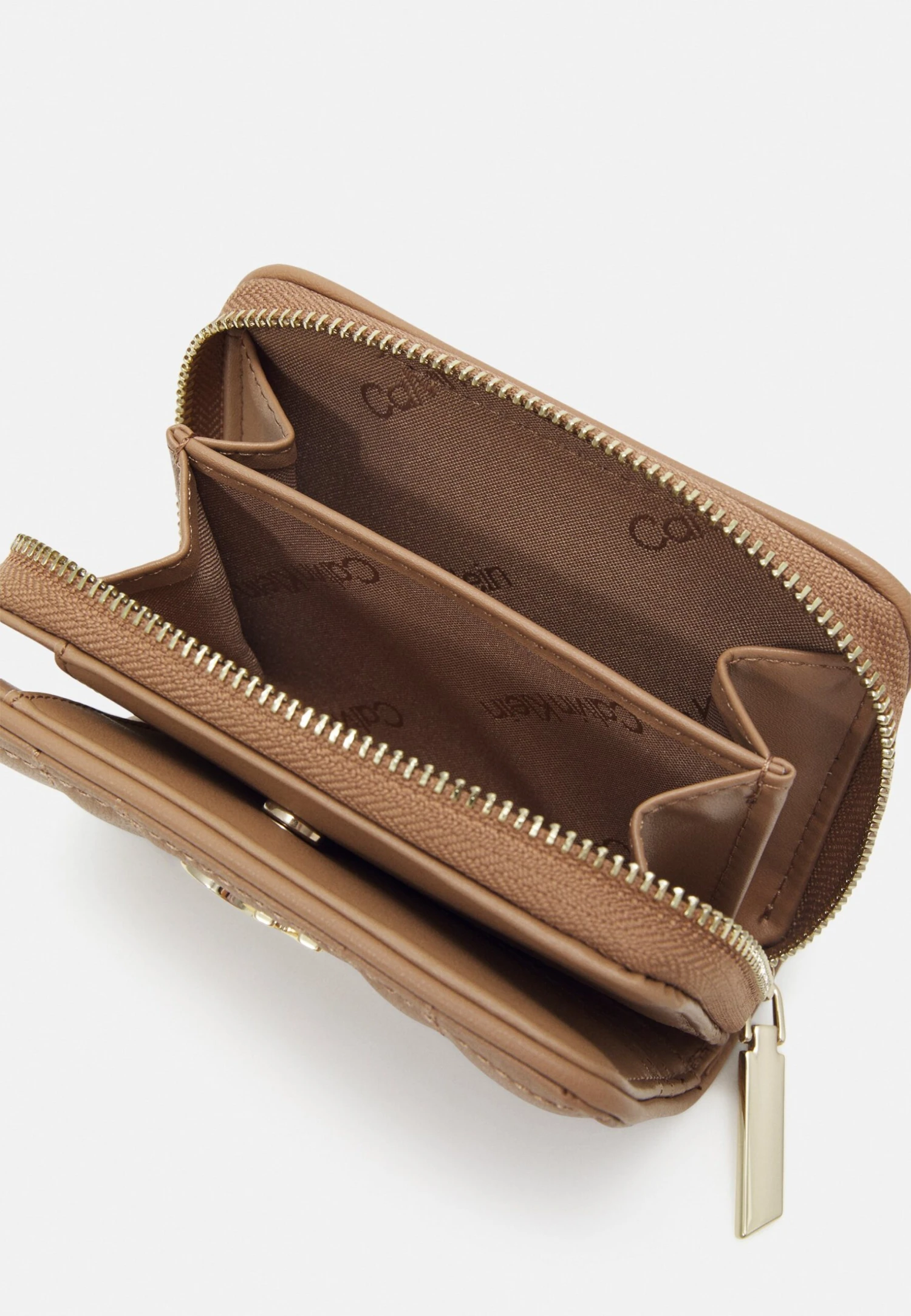 Calvin Klein Re Lock Quilt- Portemonnee - Safari - Afbeelding 3