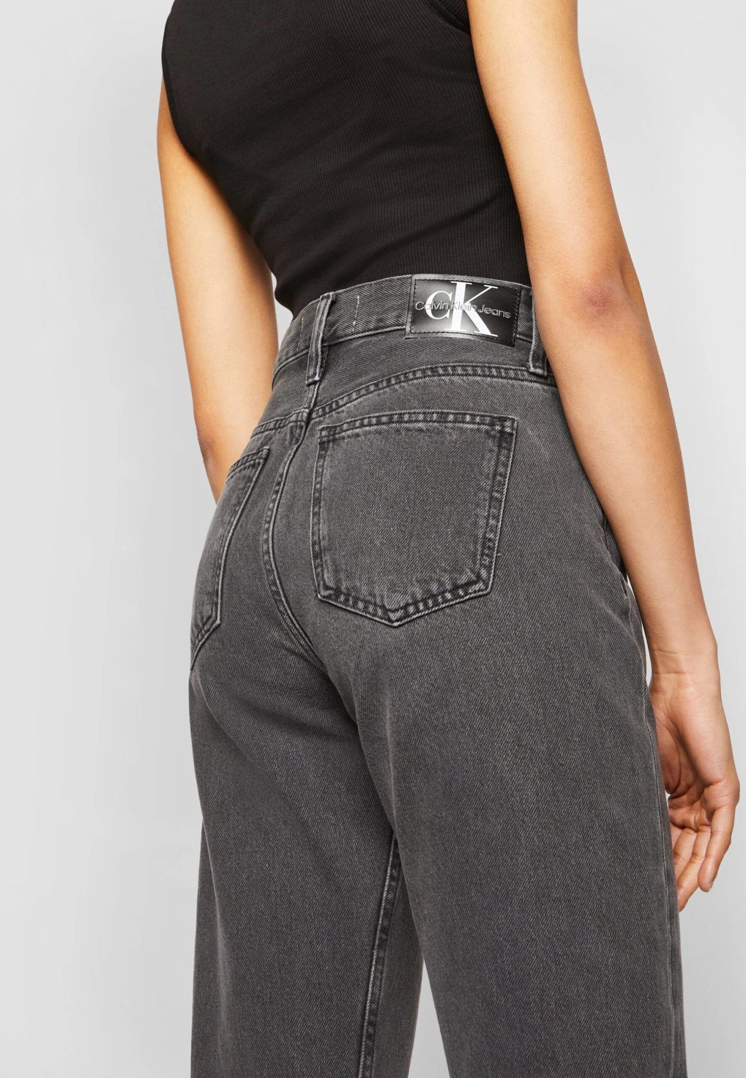 Calvin Klein Jeans Authentic Bootcut - Bootcut Jeans - Denim Black - Afbeelding 6