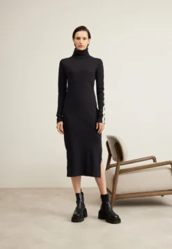 Calvin Klein Jeans Logo Elastic - Etui-Jurk - Black